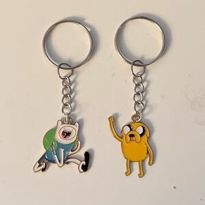 Finn And Jake Adventure Time Keychain Set